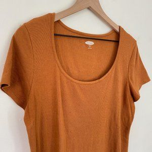 Scoop Neck Short Sleeve Tee Old Navy Slim Fit XL